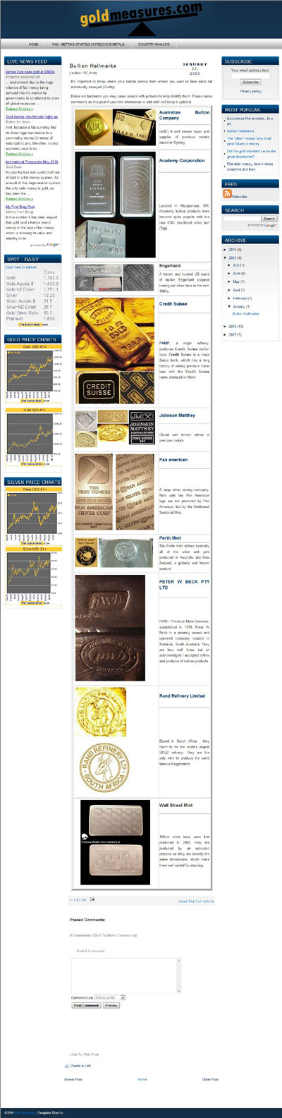 Gold Measures Sell Your Gold Coins Page